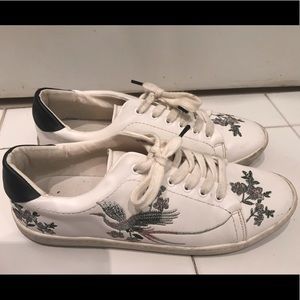 Zara embroidered sneaker